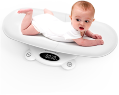 Детские электронные весы INRIOR для новорожденных и взрослых M-01-B-03