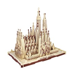 Конструктор Animal World деревянный 3D Храм Святого Семейства Барселона Испания