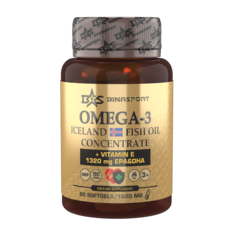 Концентрат Омега-3 ЭПК-792/ДГК-528 Binasport "OMEGA-3 Concentrate" 60 капс. 1620 мг