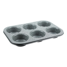 Форма для выпечки кексов Winner Happy life 6 ячеек 27 х 19 х 3 см