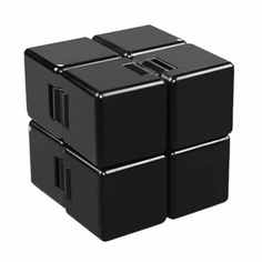 Игрушка антистресс Кубик бесконечности Infinity cube Бесконечный куб БАС_КУБЗМ/ЧЕР(7-1) No Brand