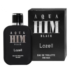 Туалетная вода для мужчин Lazell Aqua Him Black,100 мл