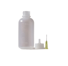 Бутылочка для хранения, с иглой, со шкалой деления, 50 мл, цвет прозрачный 7580614 Onlitop