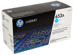 Картридж для лазерного принтера HP 653A (CF321AH) голубой, оригинальный