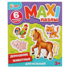 Макси-пазлы Умные игры для малышей Домашние животные 4680107902177