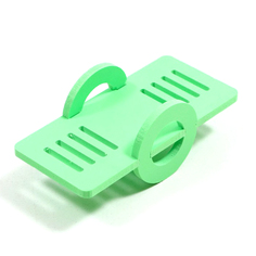 Качели для грызунов Пижон, 13 х 6,5 см, зелёные