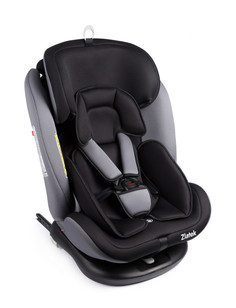 Детское автокресло ZLATEK Cruiser Isofix серо-черный