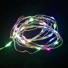 Светодиодная гирлянда "Роса" на батарейках 5м 50 led 183327-NC разноцветный Веселуха