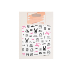 Наклейки для ногтей «Hey Baby» 7549115 Queen Fair