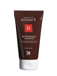 Шампунь Sim Sensitive для роста волос System 4 Bio Botanical Shampoo, 75 мл