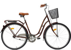 Велосипед городской AIST Tango 28 1.0 2021 коричневый Аист