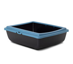 Лоток для кошек MP Bergamo Juliet Eco, с бортиком, 48х38х14 см