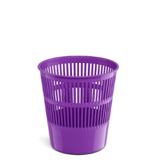 Корзина для бумаг сетчатая пластиковая ErichKrause® Vivid 9л фиолетовый