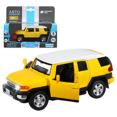 Машинка инерционная Автопанорама 1:32 Toyota FJ Cruiser,желтый