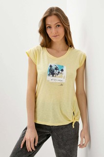 футболка женская Baon желтая