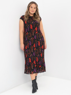 Платье женское SAMOON by GERRY WEBER коричневое