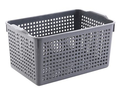 Корзинка Лофт 5,3л 295х185х145мм (серый) (13) Violet