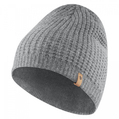 Шапка бини женская Fjallraven Structure Beanie grey, р 54-60