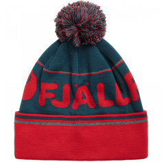 Шапка бини мужская Fjallraven Pom Hat storm-true red, р 54-60