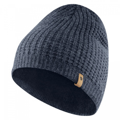 Шапка бини женская Fjallraven Structure Beanie 560 navy, р 54-60