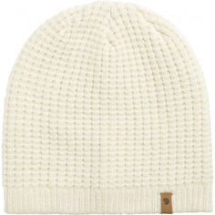 Шапка бини женская Fjallraven Structure Beanie chalk white, р 54-60