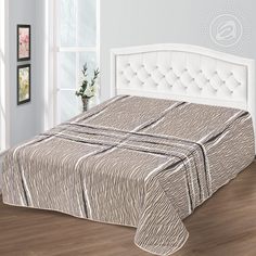 Покрывало Эльбрус из бязи 220х215 стеганое Арт Дизайн