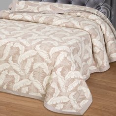 Покрывало Жаккардовое Злата пудровая 240х235 Евро Макси 100% Хлопок Арт Дизайн