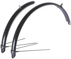 Комплект велосипедных крыльев BBB Cityguard черный 28"