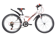 Novatrack Велосипед Подростковые Racer 24 Rigid, год 2020 , ростовка 12, цвет Белый