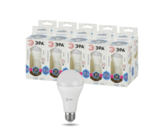 Светодиодные лампочки ЭРА E27 / Е27 груша 21Вт нейтральный белый набор 10 штук ERA