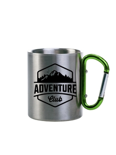 Термокружка металлическая СувенирShop "Поход/Путешествия/Горы" 280 мл