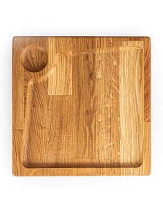 Деревянная доска - поднос для подачи, "для стейка" ULMI WOOD 25 х 25 х 2 см 209295