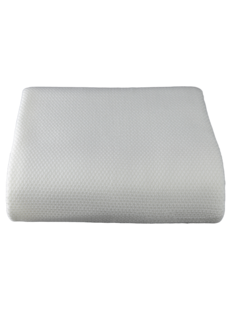 Плед вязаный Warm Whiff Белый 220x260 см Шерсть 50% Акрил 50%