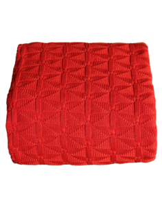 Плед вязаный Warm Whiff Коралловый 180x220 см Хлопок 100 %