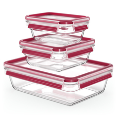 Набор контейнеров Tefal Masterseal Glass N1050910, 3 предмета