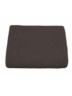 Плед вязаный Warm Whiff Бежевый 180x220 см Хлопок 100 %