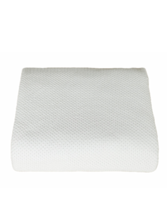 Плед вязаный Warm Whiff Белый 160x220 см Хлопок 100 %