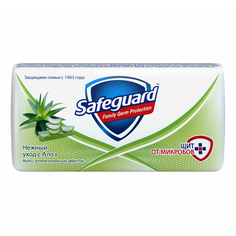 Мыло туалетное Safeguard Нежный уход с Алоэ 90 г