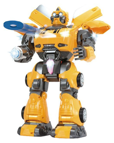 Радиоуправляемый робот-трансформер Defa Toys Tyrant Wasp, стреляет дисками