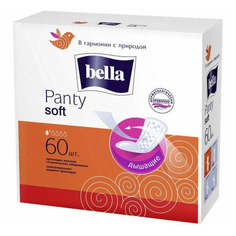 Прокладки Bella Panty Soft ежедневные 60 шт