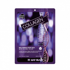 Маска для лица тканевая May Island Real Essence Collagen Mask Pack 25мл