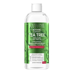 Мицеллярная вода Eveline Cosmetics Botanic Expert Tea tree антибактериальная, 400 мл
