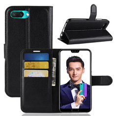 Чехол-книжка PRESTIGE с функцией подставки для Huawei Honor 10 (черный) Black Panther