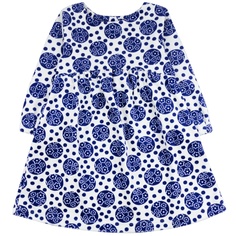 Платье для девочек Юлла 1417900101 цв. синий р. 110