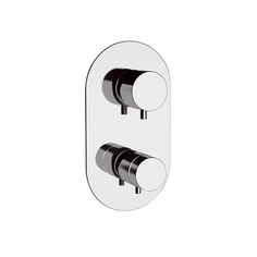 Смеситель для душа Remer Minimal NT93, встраиваемый, с термостатом, хром