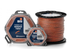 Леска для триммера витая крест 2,4 мм Husqvarna Whisper Twist 5976691-21 77 м