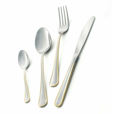 Набор столовых приборов Eme Galles Oro сталь 24 предмета