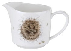 Молочник Royal Worcester Забавная фауна с ручкой фарфор белый 350 мл