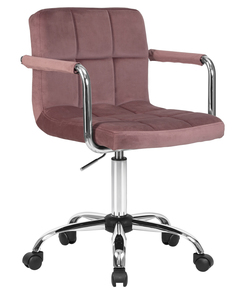 Офисное кресло Империя стульев TERRY VELOUR пудрово-розовый LM-9400 powder pink velours