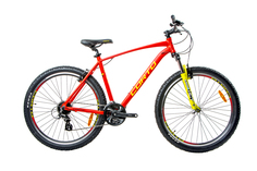 Велосипед горный SLY-18" матовый красный/matt red Corto